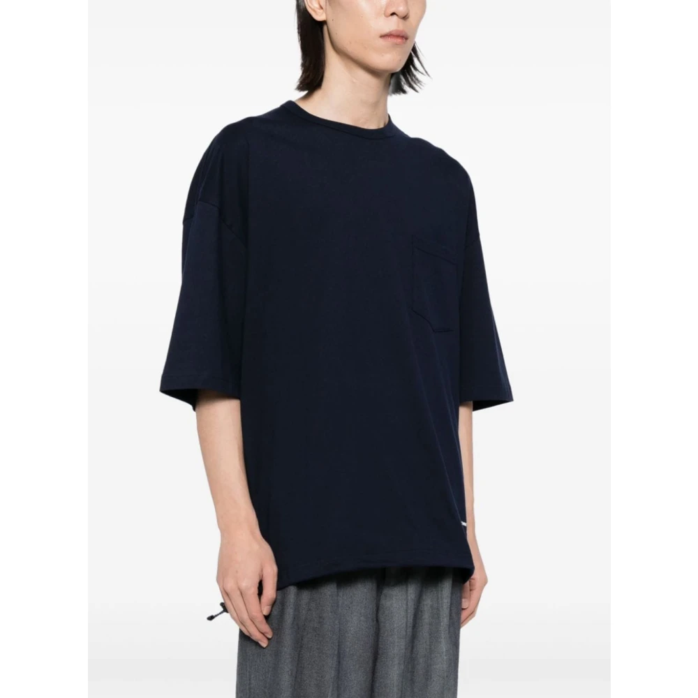 Comme des Garçons Casual Katoenen T-shirt Blue Heren