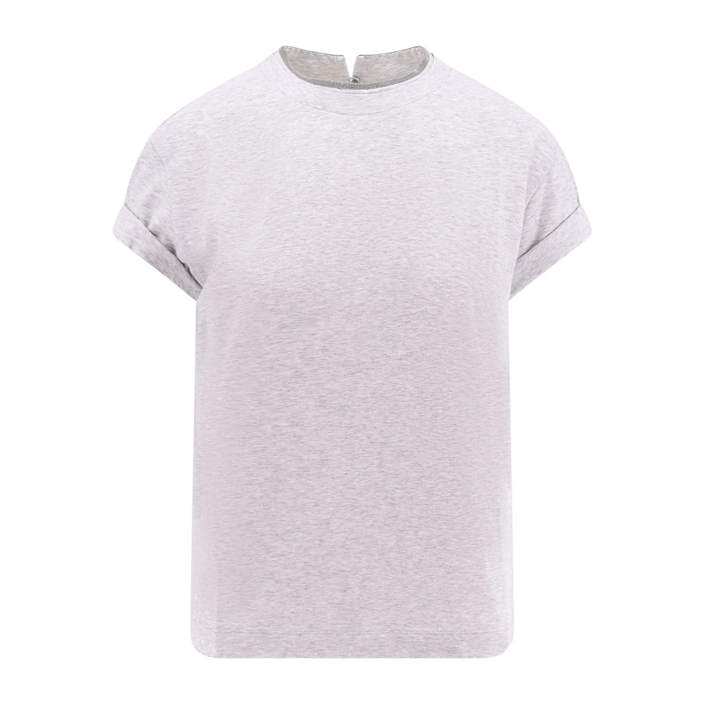 Tops > T-Shirts - - Brunello Cucinelli - Modalova