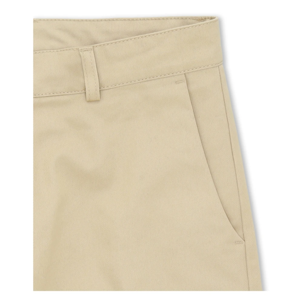 Fortela Moderne pasvorm chino broek Beige Heren