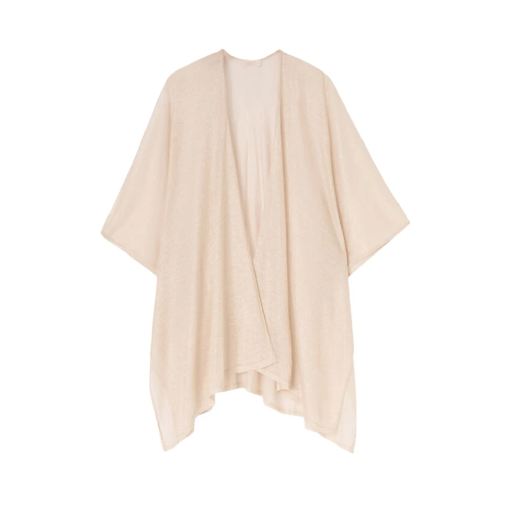 Liu Jo - Jackets > Capes - Beige - Liu Jo - Modalova