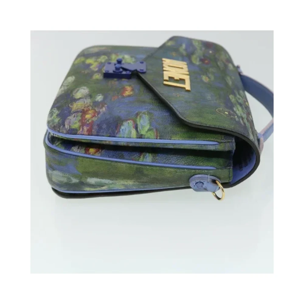 Louis Vuitton Vintage Pre-owned Plastic shoulder-bags Blue Dames