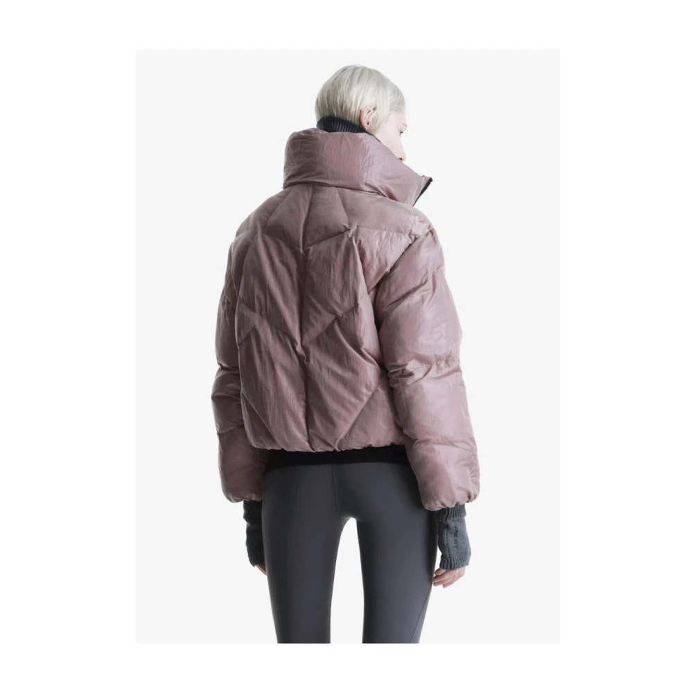 Krakatau Oud Rose Parka Jas Pink Dames
