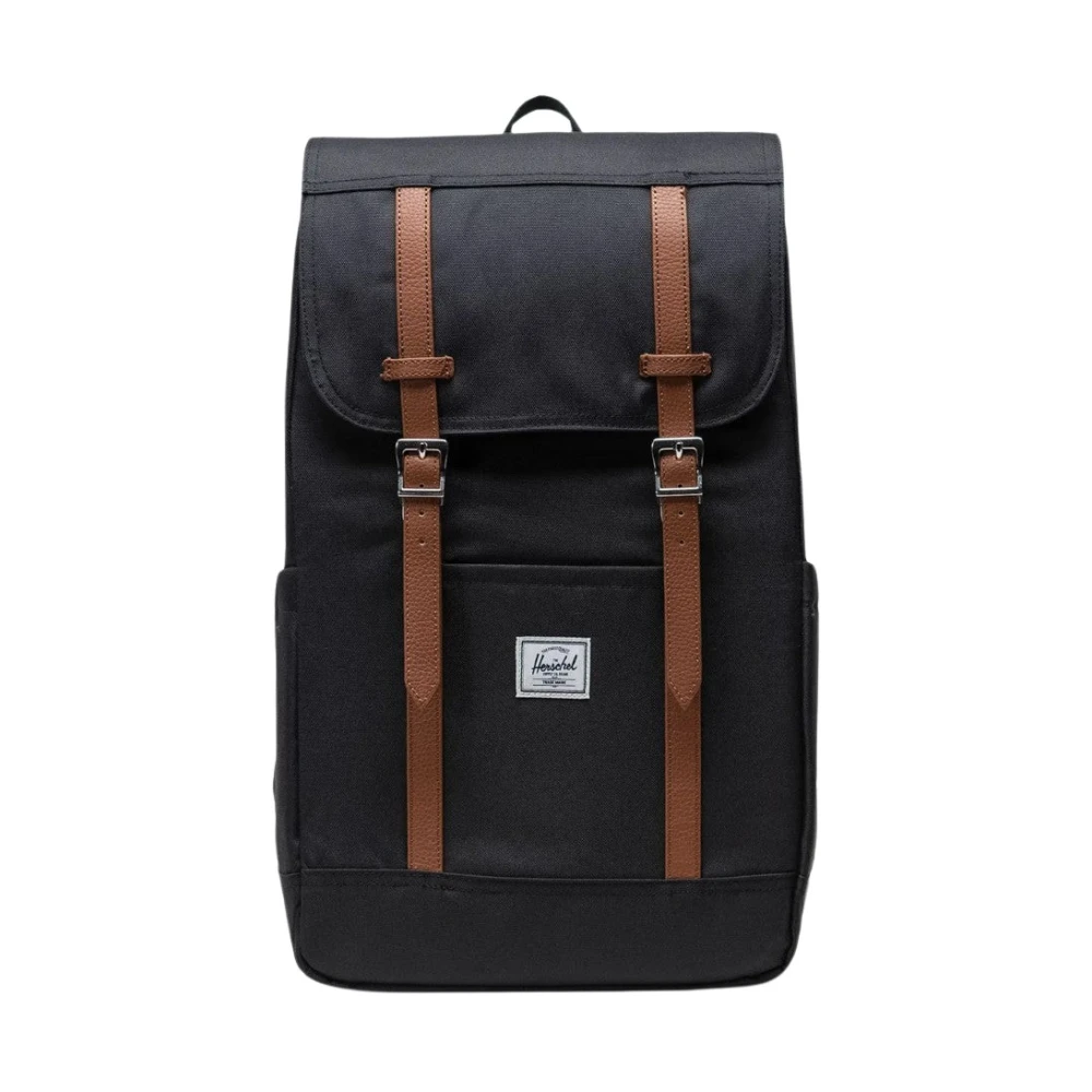 Herschel Unisex Black Backpacks, One Size, Retreat Backpack