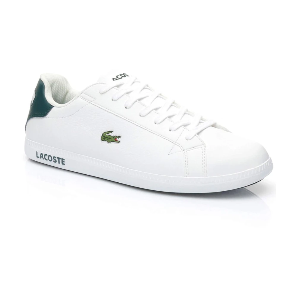 Lacoste Vita Läder Sneakers Graduate Lcr3 White, Herr