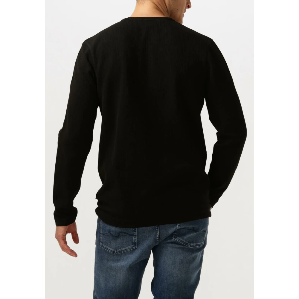 Hugo Boss Stijlvolle Zwarte Trui Tempesto Black Heren