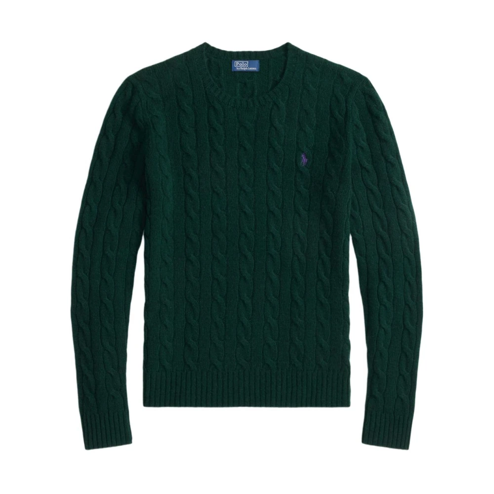 Polo Ralph Lauren Grön Rundhalsstickat