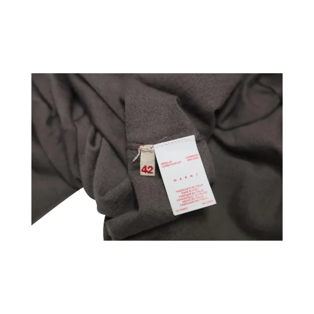 Marni Pre-owned Wool tops Gray Dames