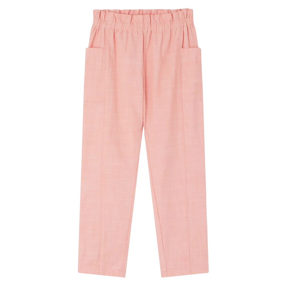 Bonpoint Girls Pink Tiche Trousers For