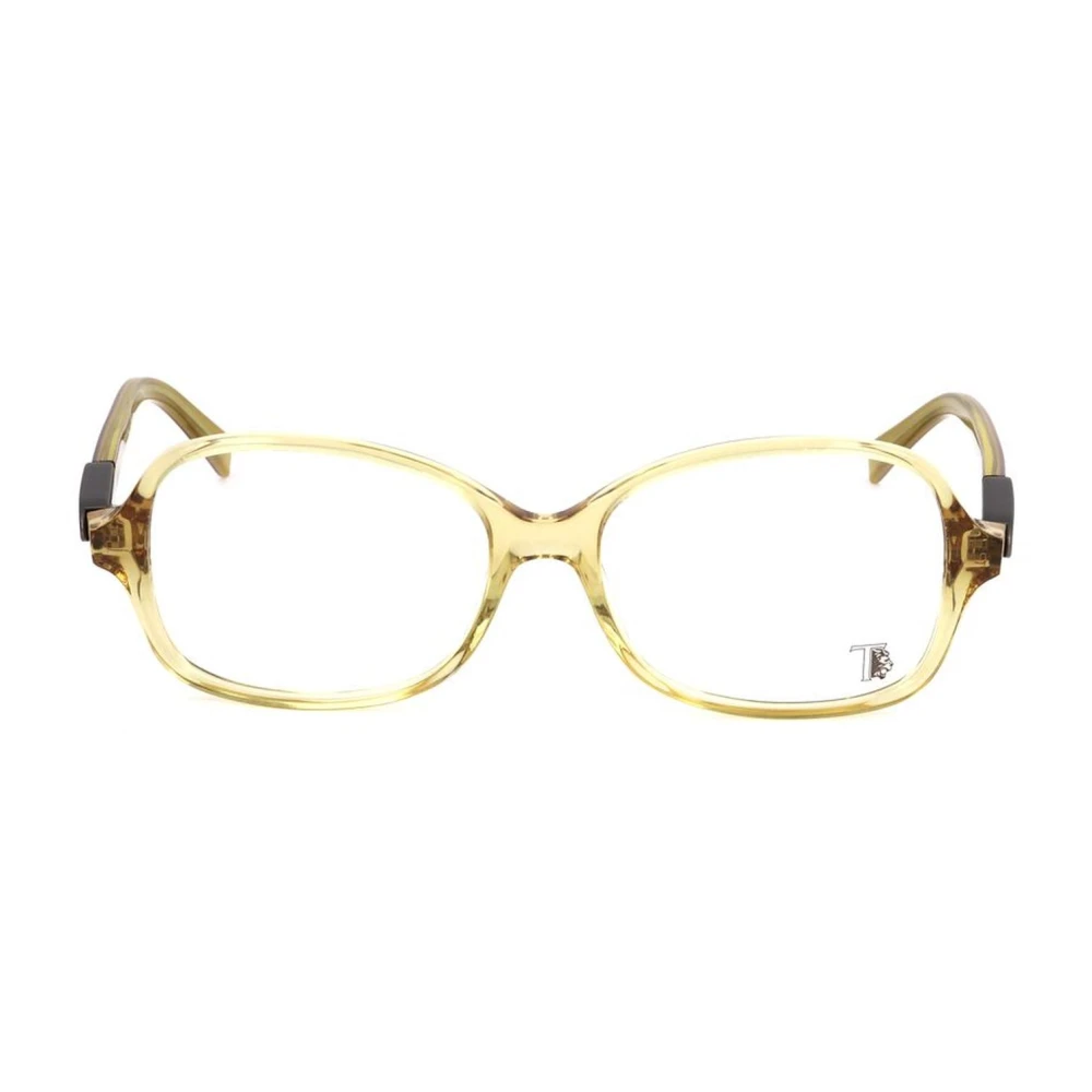 TOD'S Groene Acetaatframes met Wijzerplaat Green Dames