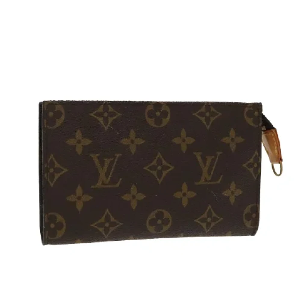 Louis Vuitton Vintage Pre-owned Canvas pouches Brown Dames