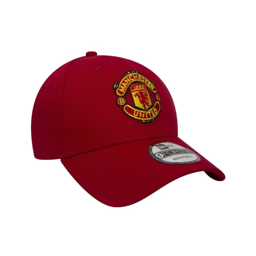 new era Rode Manchester United Basispet Red Heren