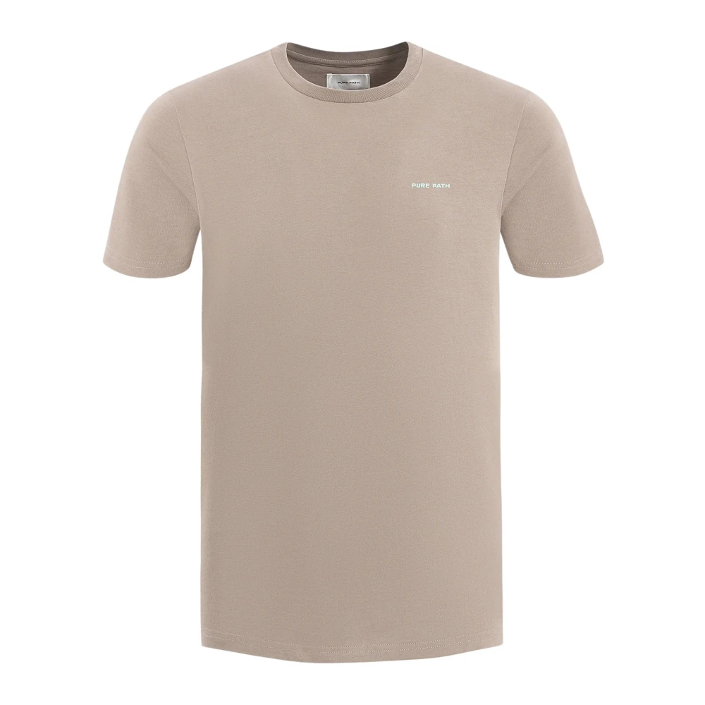 Pure Path T-Shirt- PP OWN THE Journey S S Beige Heren