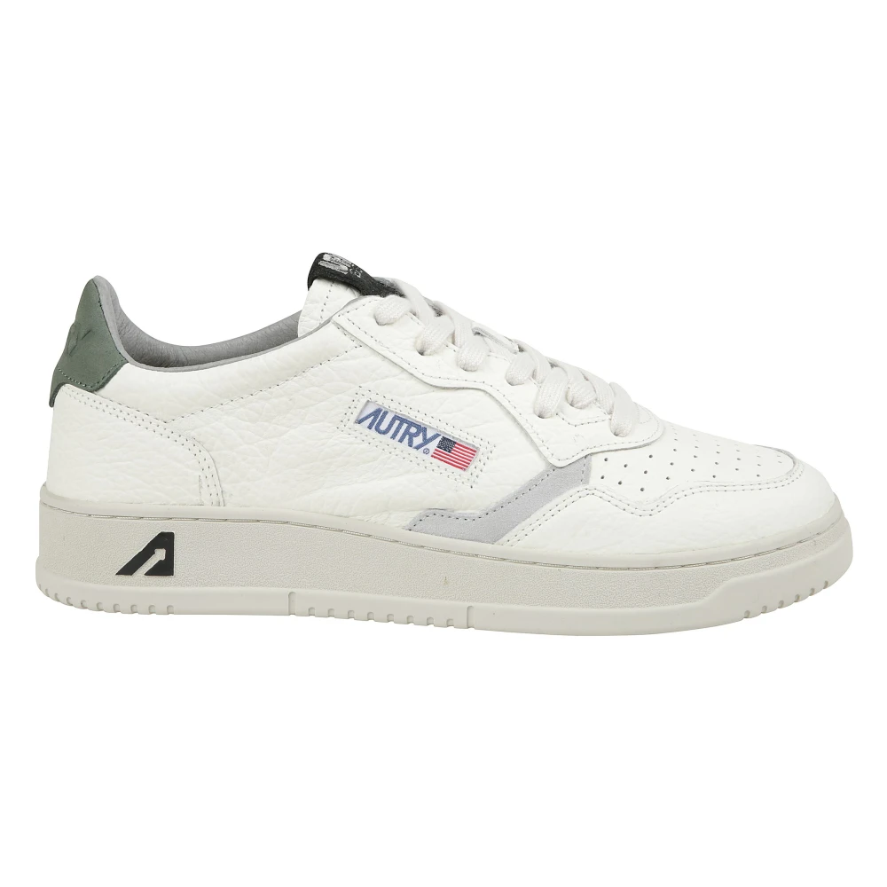Autry Men's White Sneakers, 12 Uk, Medalist Trainers