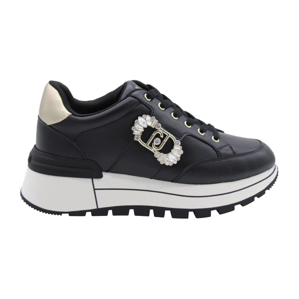 Liu Jo Femme Noir - Madrid Baskets Pour Un Look Élégant - Chaussures - Taille: 36 Eu