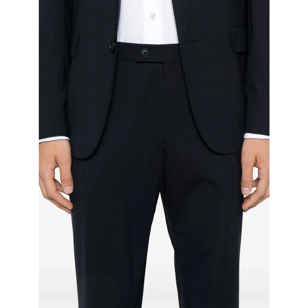 Hugo Boss Blauwe Jurk Set Met Revers Blue Heren