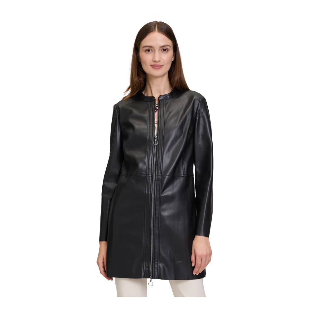 Betty Barclay Lang blazer hoge kwaliteit veelzijdig recht model Black Dames