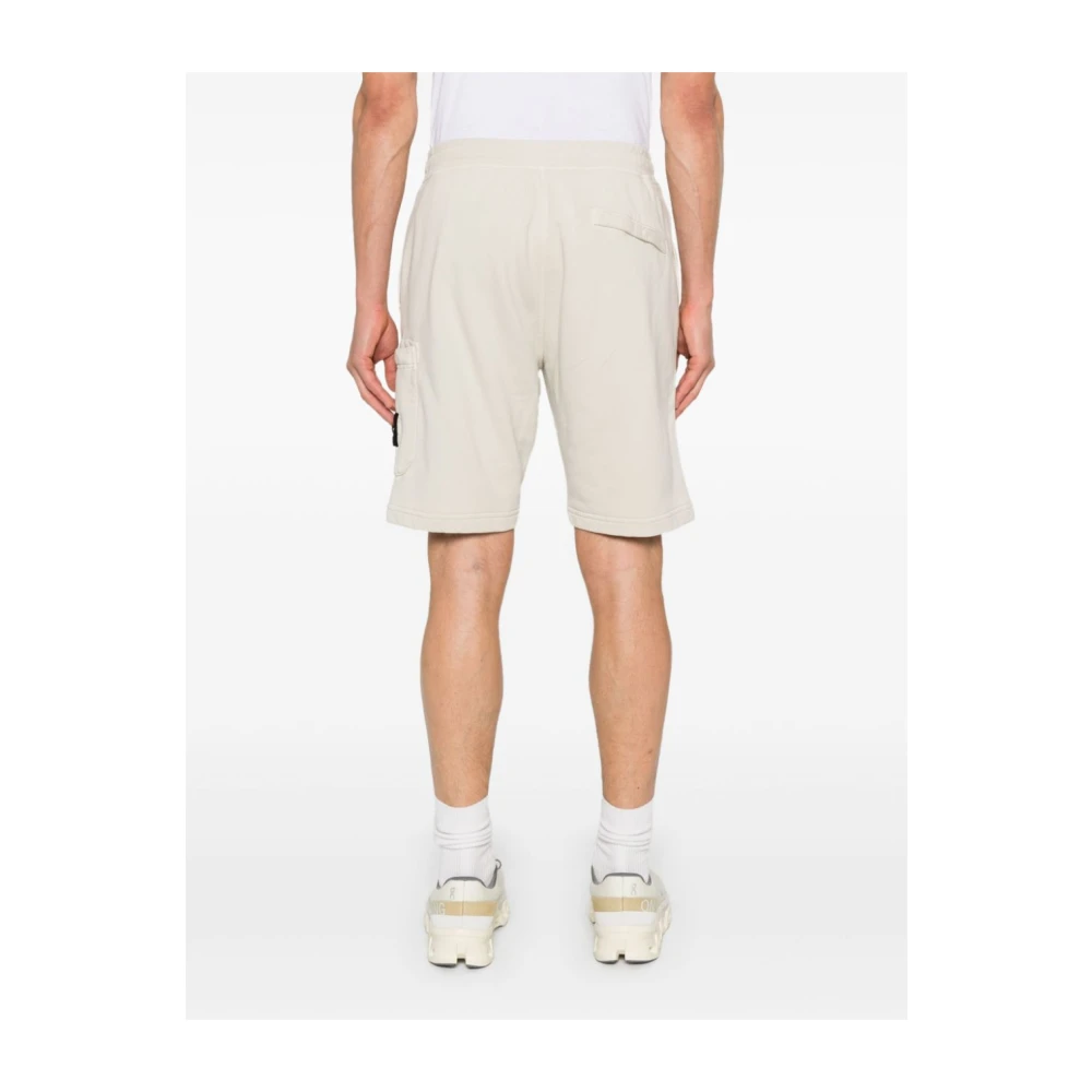 Stone Island Beige Bermuda Shorts voor Mannen Beige Heren