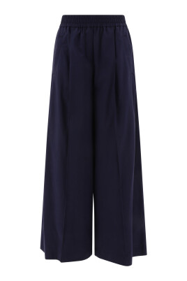 pantalon-bleu-en-coton-pour-femmes