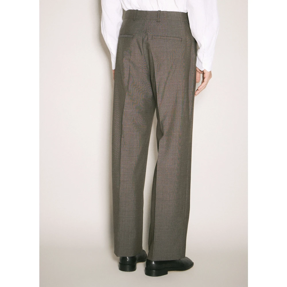 Our Legacy Geruite Chino Broek Gray Heren