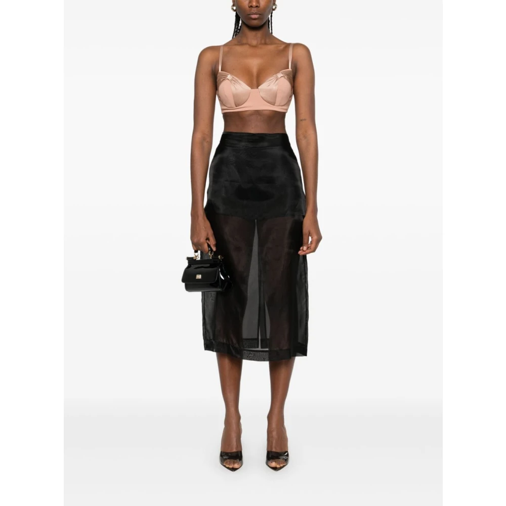 Elisabetta Franchi Nude Top met Stijlvol Ontwerp Pink Dames