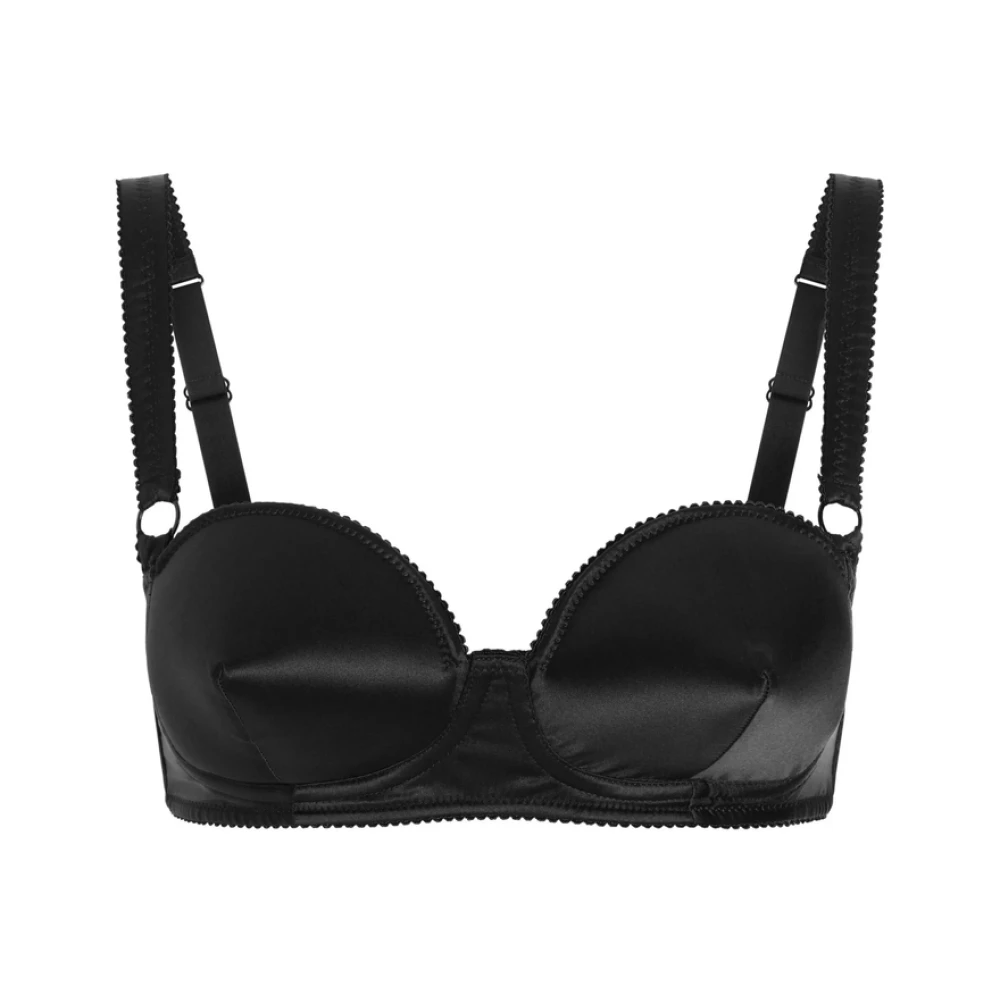 Dolce & Gabbana Zwarte Achterhaak Ondergoed Black Dames