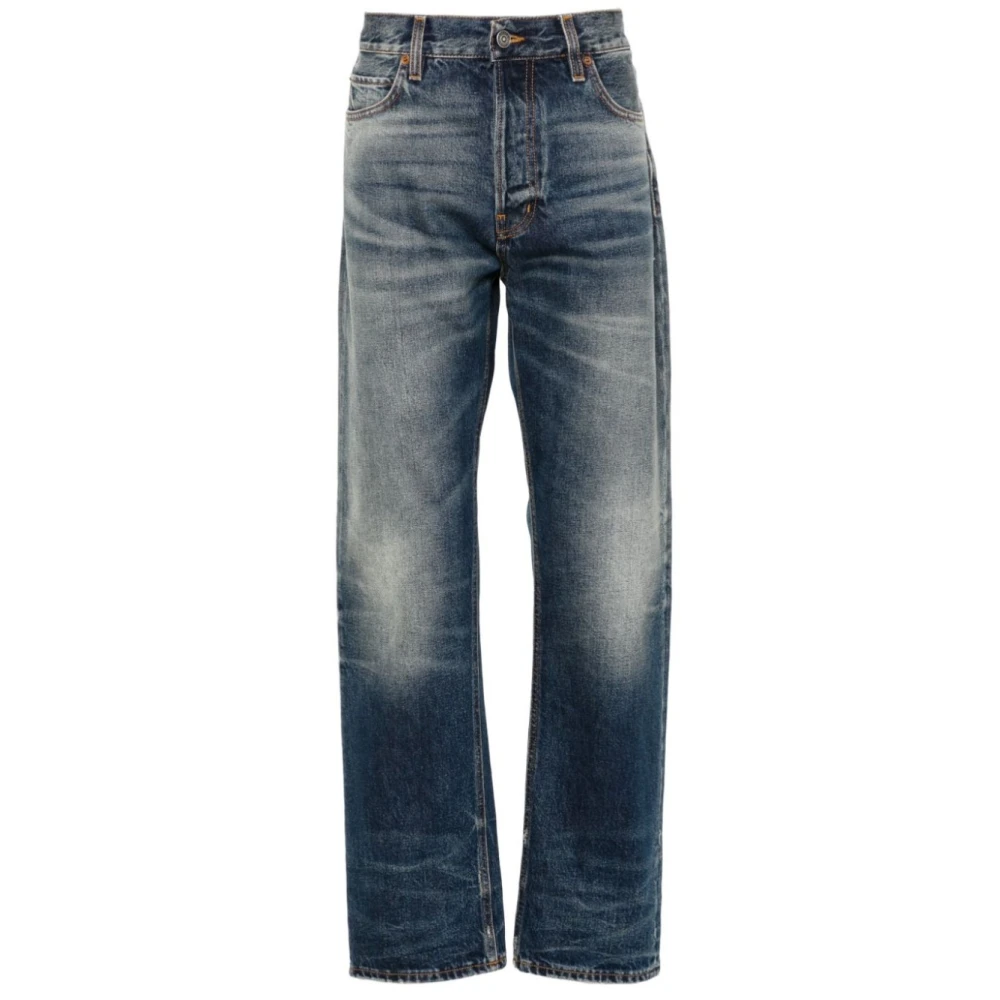 Haikure Vintage Zwarte Denim Jeans Blue Heren