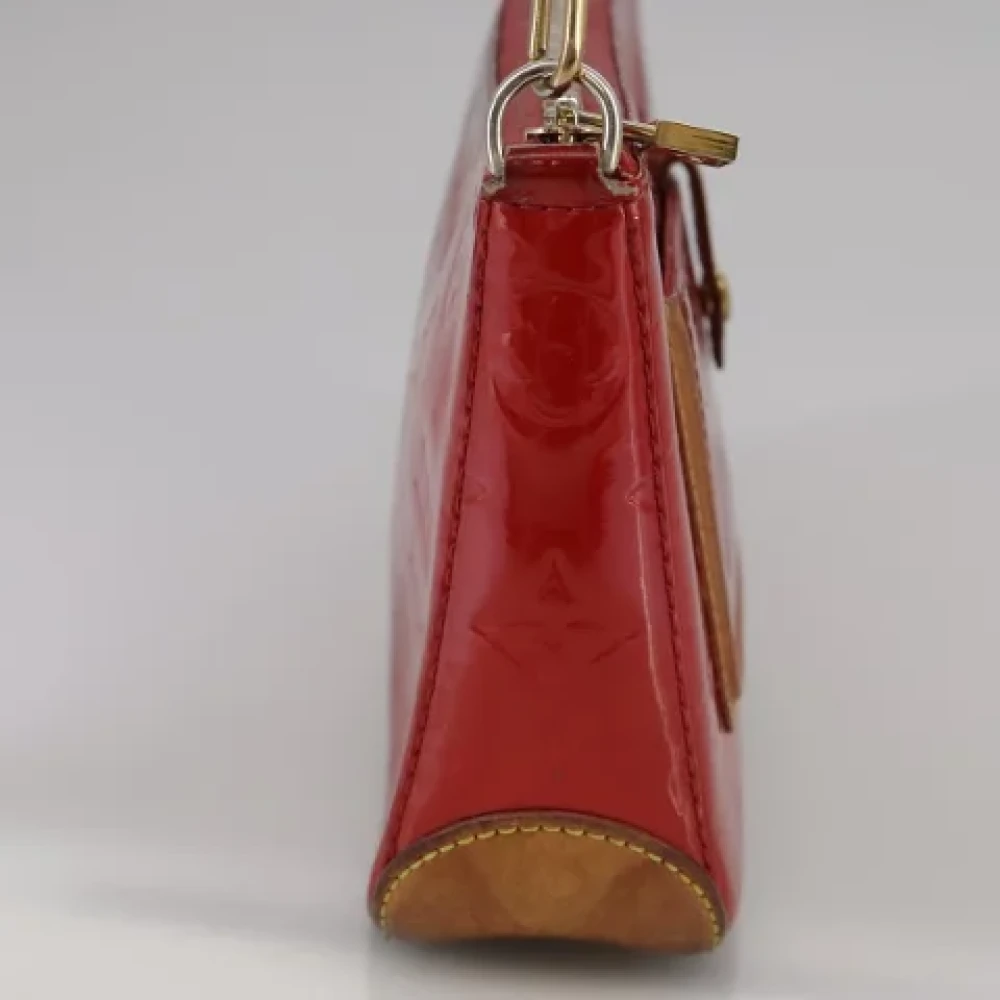 Louis Vuitton Vintage Pre-owned Leather pouches Red Dames