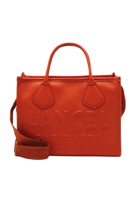 sac-shopper-en-cuir-rouge