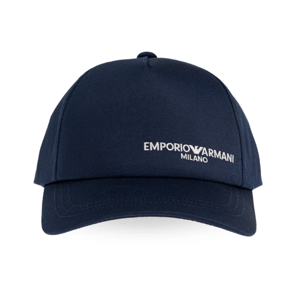 Emporio Armani Unisex Blu Baseball Cap