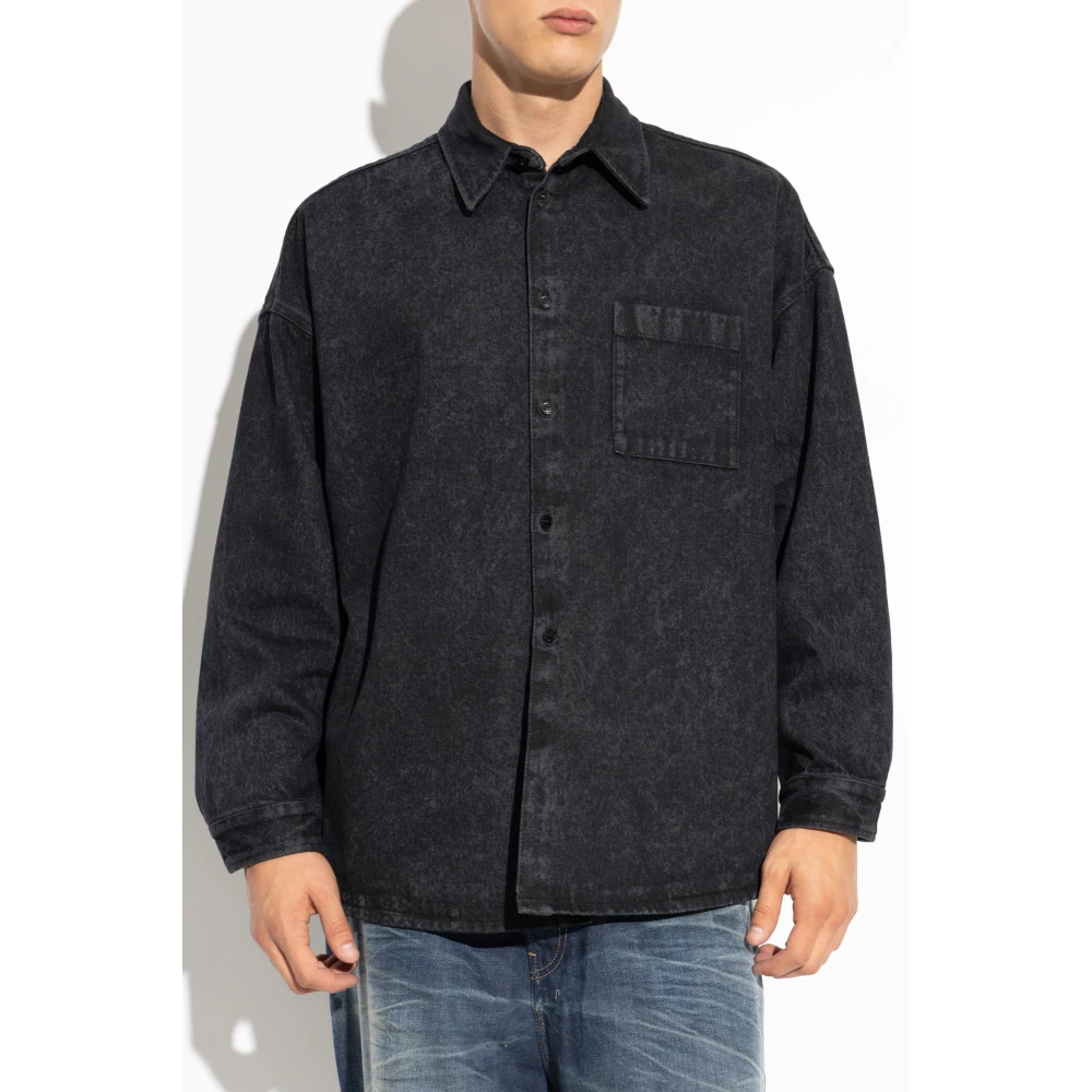 Marni Denim overhemd Gray Heren