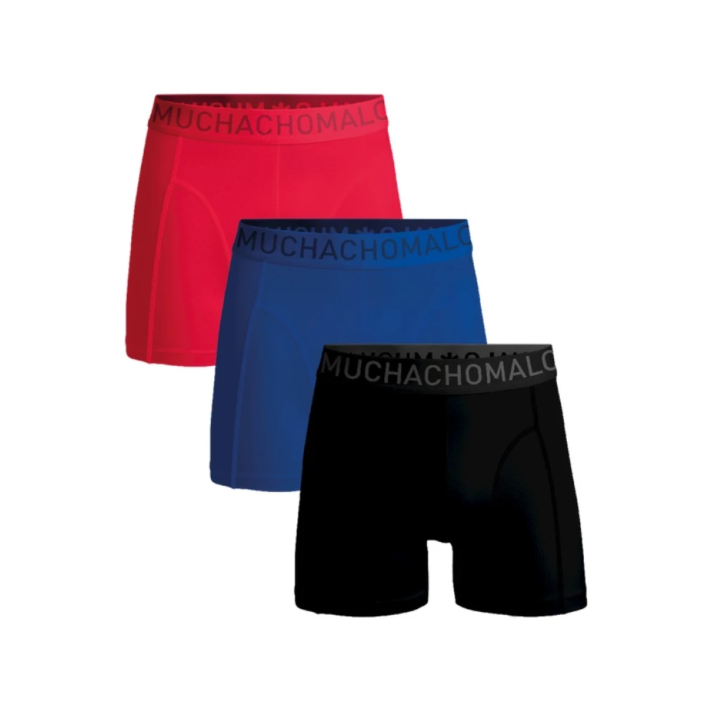 Muchachomalo Microfiber Boxershorts 3-Pack Multicolor Heren