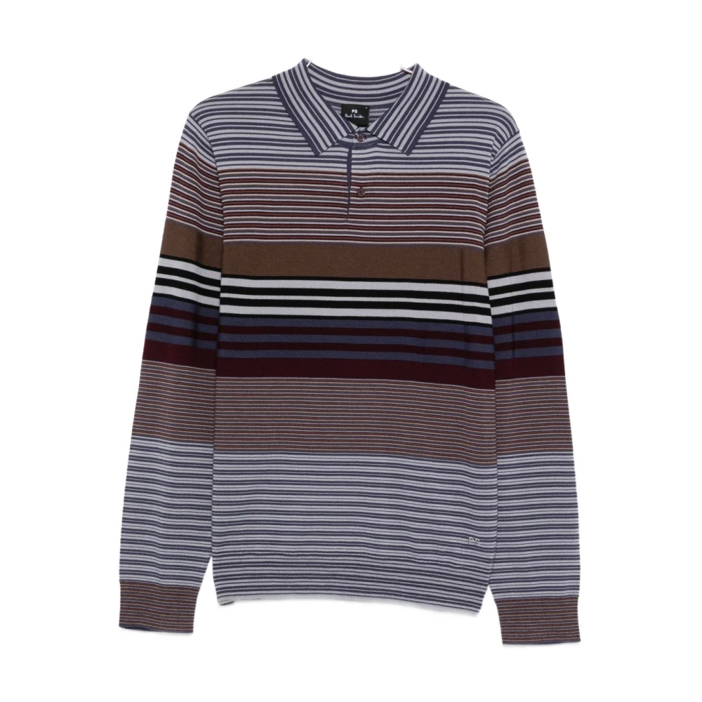 Paul Smith Men's Multicolor Crewneck Jumper - Round-Neck Knitwear - S - Knitwear