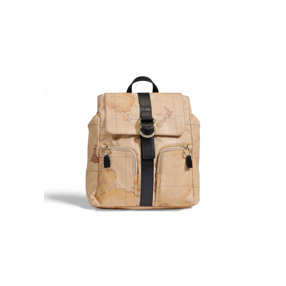Alviero Martini 1a Classe Beige Blend Rugzak Dames Tassen Collectie Beige Dames