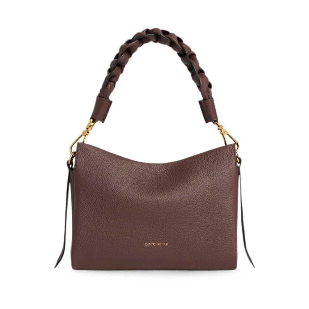 Coccinelle , Shoulder Bags, Female, Red, One Size, Boheme Grana Double