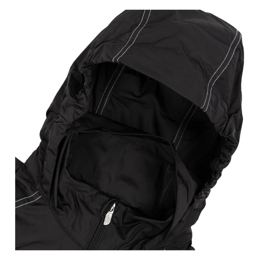 The North Face Zwarte Nylon Wind Jacket met WindWall™ Black Heren