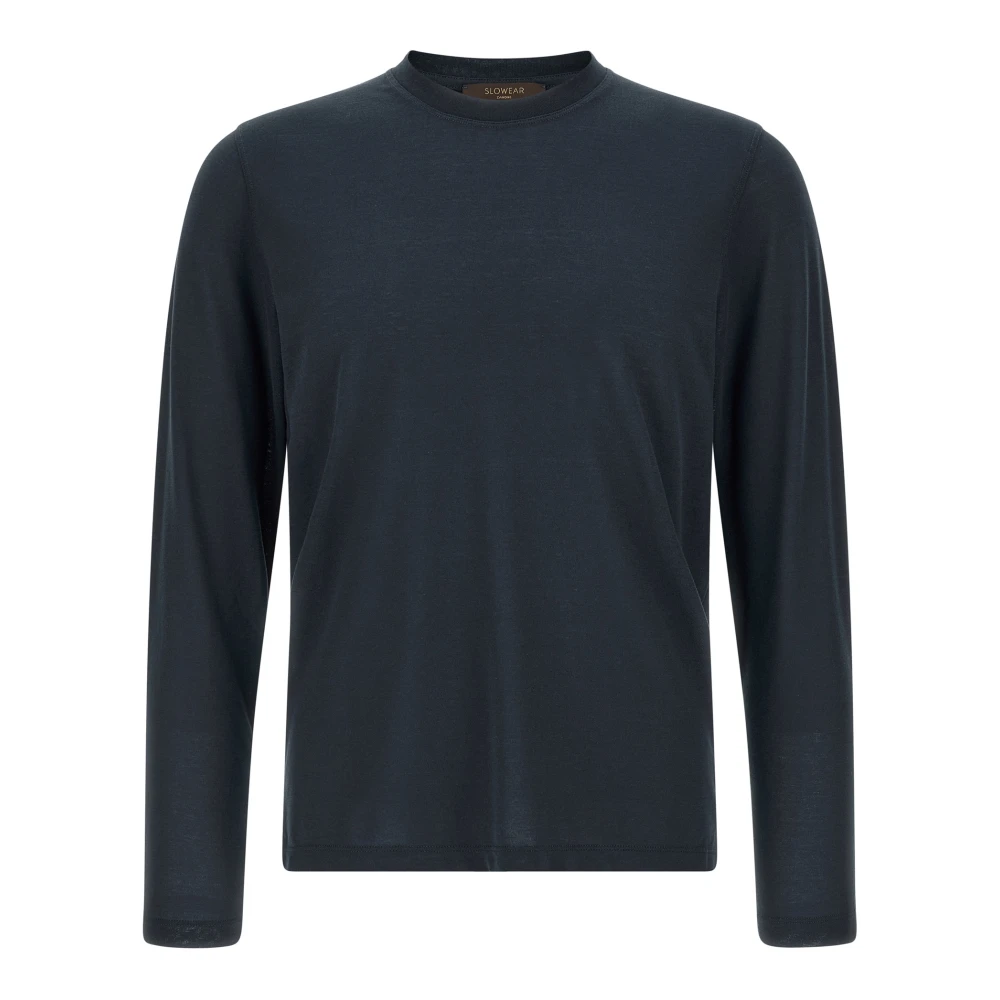 Zanone Hombre Azul Camisetas, Talla: Xl