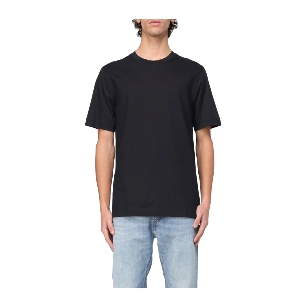 Hugo Boss Bomull Jersey T-shirt Black, Herr