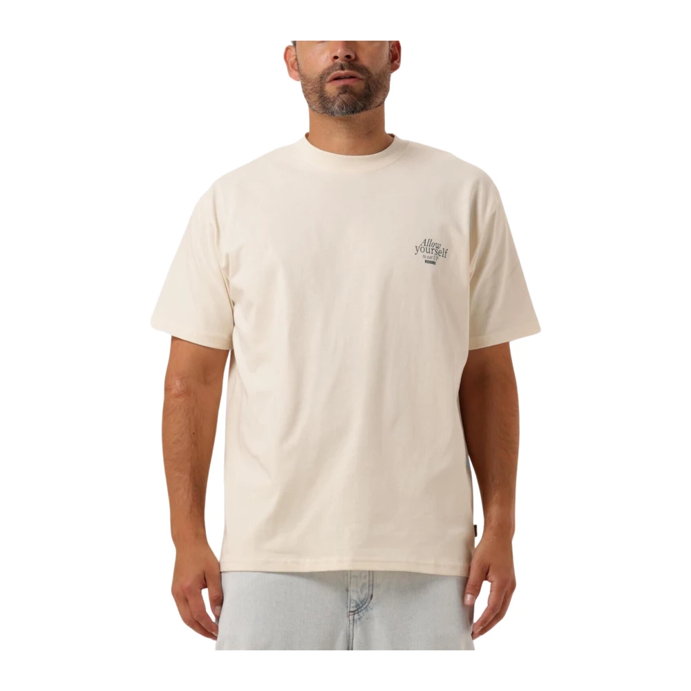 Woodbird Heren Polo & T-shirt Eat Tee Beige Heren