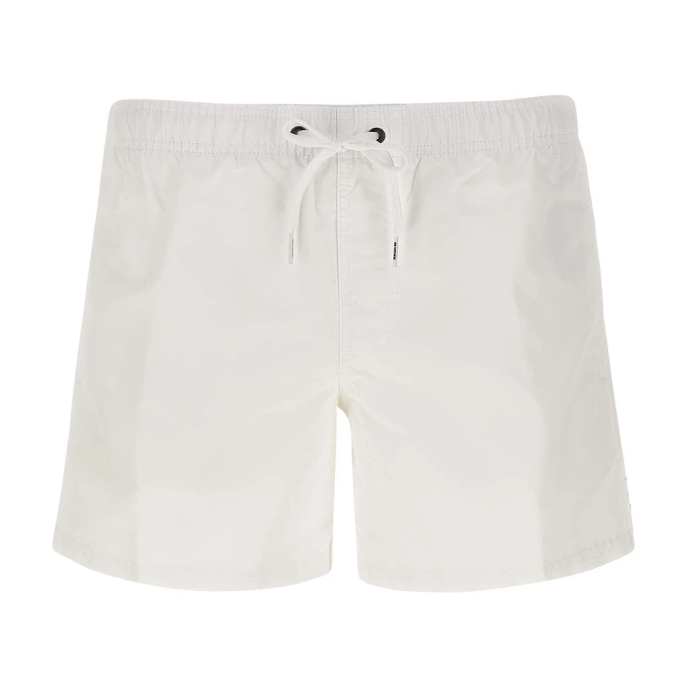 Sundek Witte Zee Shorts Mannen Synthetisch White Heren