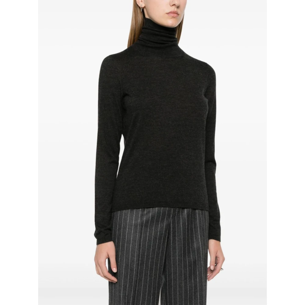 Max Mara Luxe Grijs Kasjmier Sweater Gray Dames