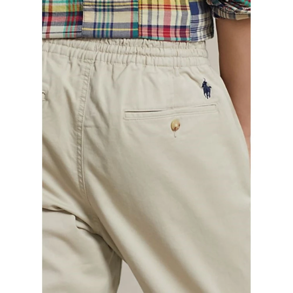 Polo Ralph Lauren Casual broek met trekkoord taille Beige Heren