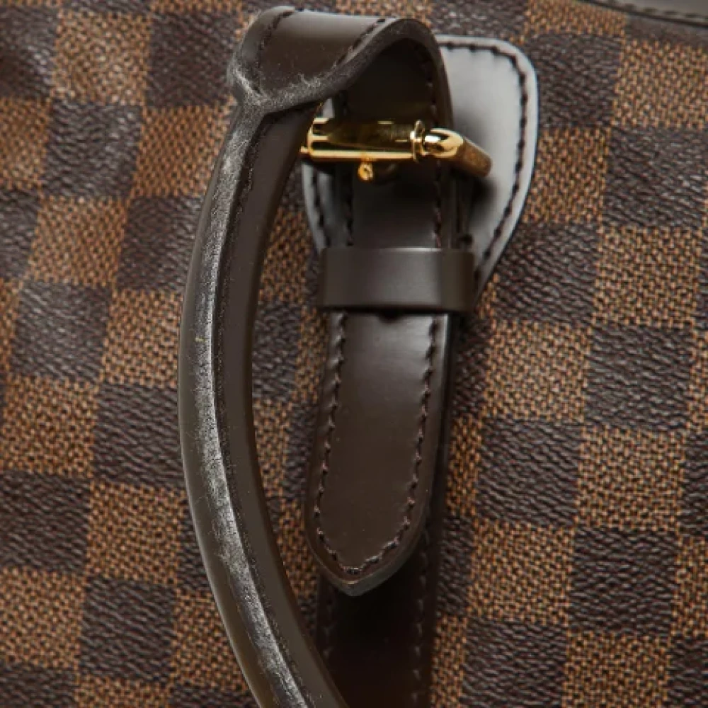 Louis Vuitton Vintage Pre-owned Leather pouches Brown Dames