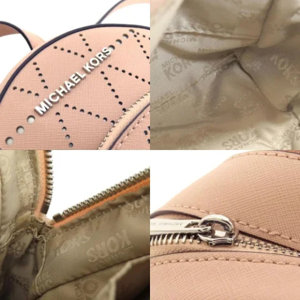 Michael Kors Pre-owned Leather backpacks Pink Dames