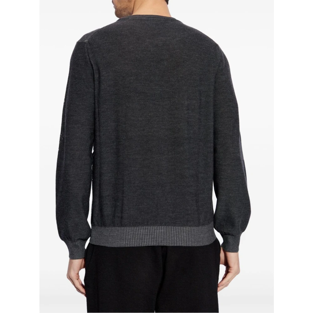 alexander mcqueen Grijze Wollen Trui Gray Heren