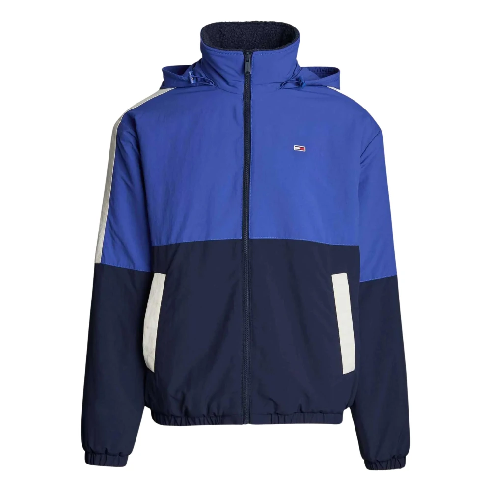 Tommy Hilfiger Omkeerbaar Blokdesign Jas Blauw Blue Heren