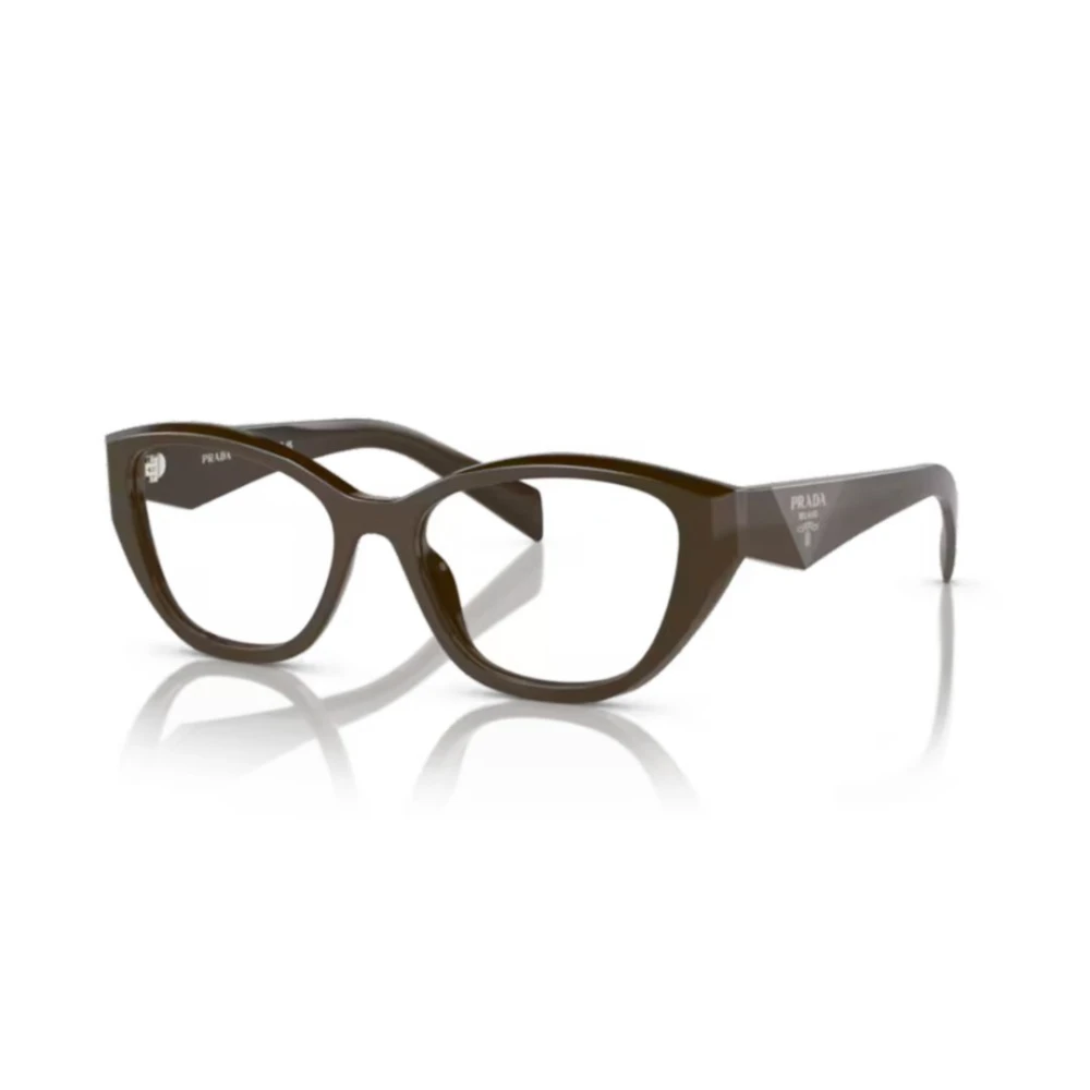 Prada Unisex Brown Glasses, One Size, Stylish Vista Sunglasses