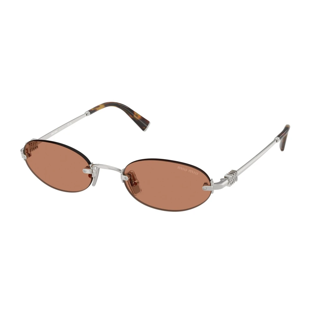 Miu Miu Women's Gray Mu A54s Sunglasses - Sunglasses - 51 Mm - Accessories