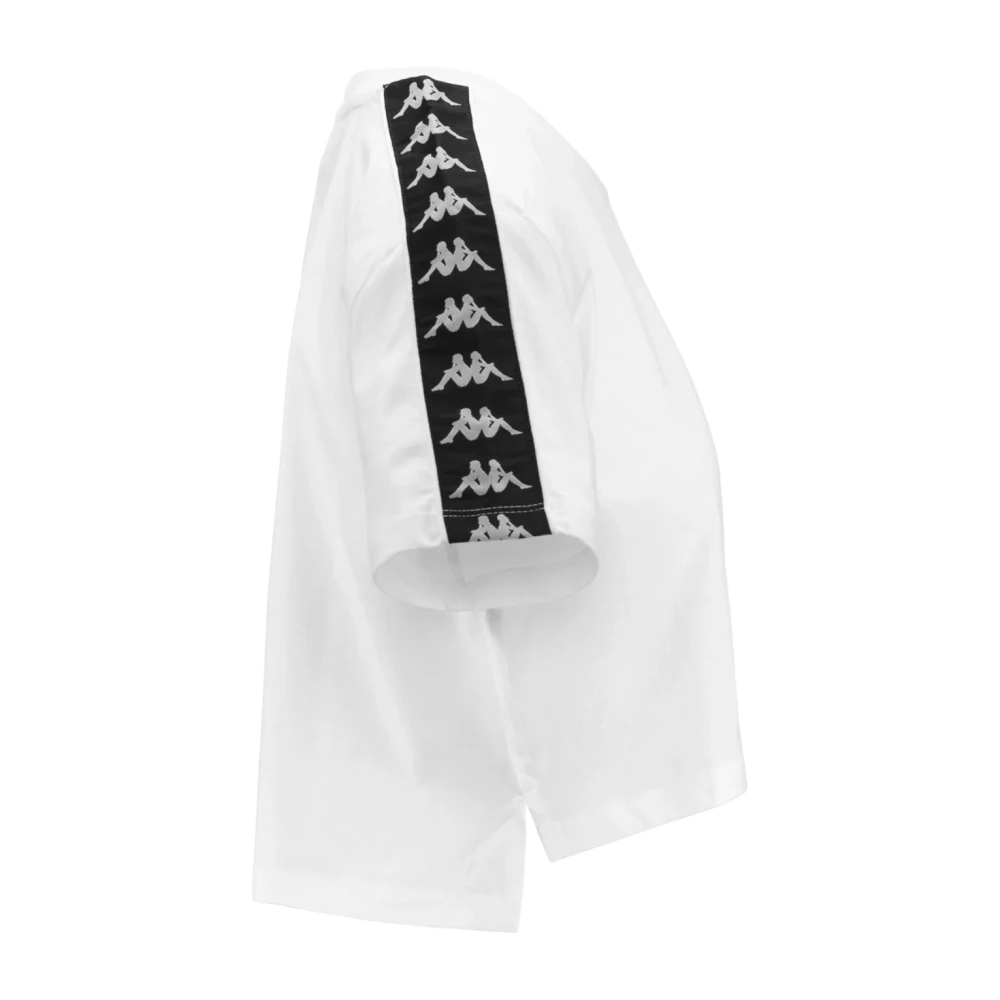 Kappa Korte Mouw Dames Top Model 222 Banda Apua White Dames