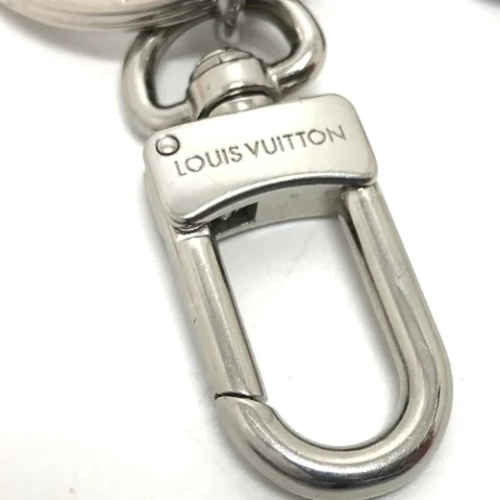 Louis Vuitton Vintage Pre-owned Fabric key-holders Gray Dames