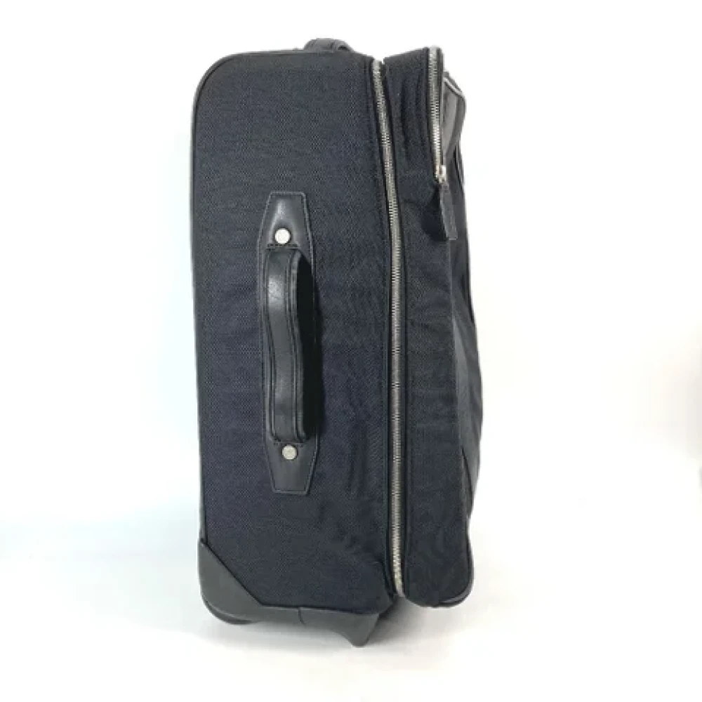 Loewe Pre-owned Leather travel-bags Black Heren